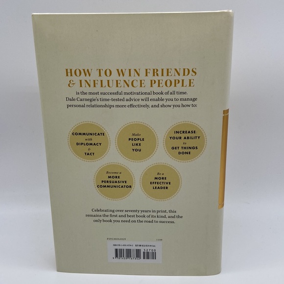 Dale Carnegie How to Win Friends & Influence People Hardcover Book - Picture 3 of 11